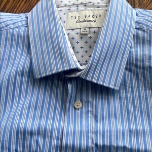 TED BAKER, 100% cotton shirt, size 16(34/35)